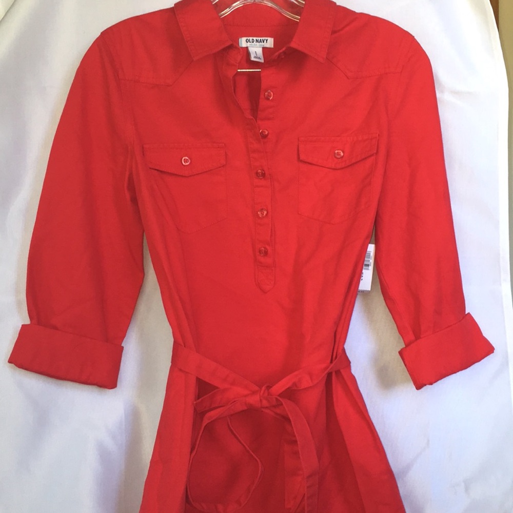 NWOT Red Old Navy Dress
